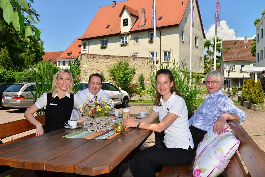 Lobinger Hotel Weisses Ross Langenau Exteriér fotografie