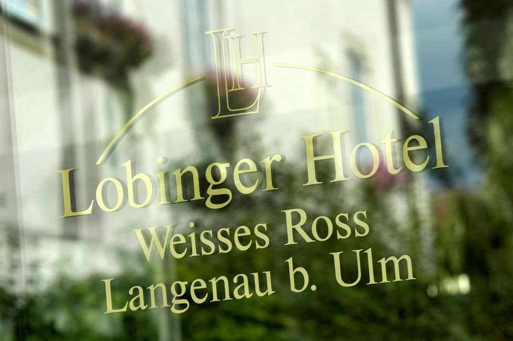 Lobinger Hotel Weisses Ross Langenau Exteriér fotografie